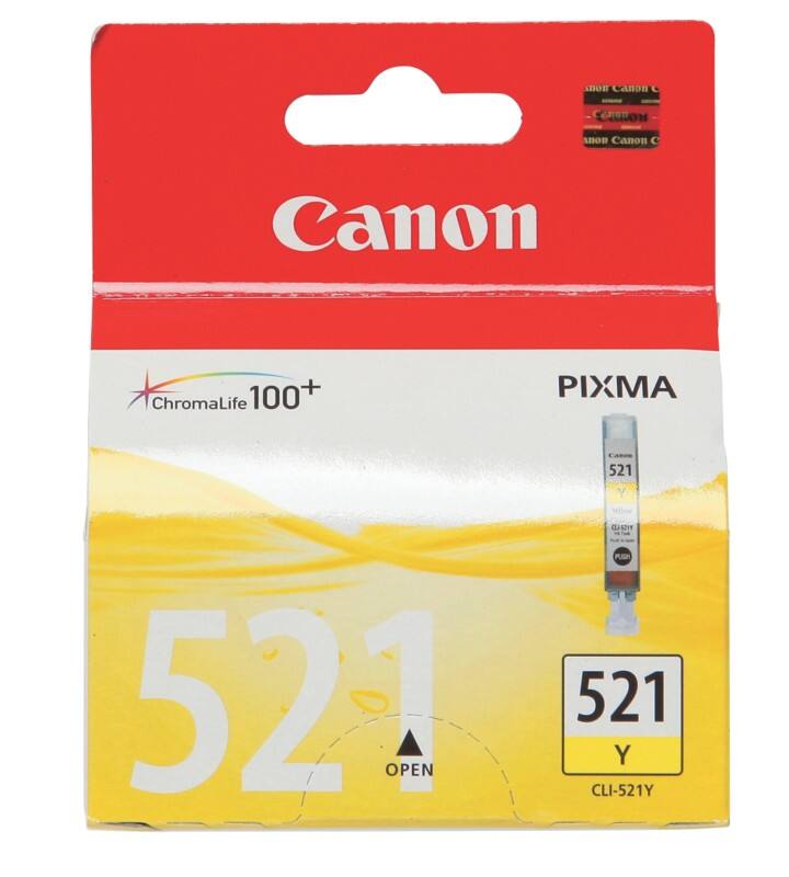 Canon CLI-521Y Original Tintenpatrone Gelb