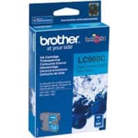 Brother LC980C Original Tintenpatrone Cyan