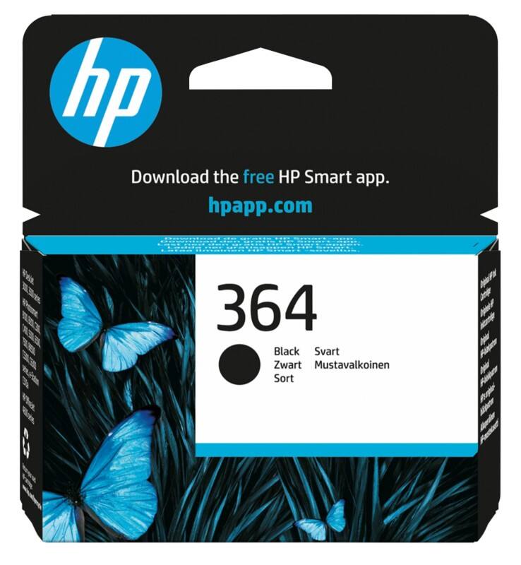 HP 364 Original Tintenpatrone CB316EE Schwarz