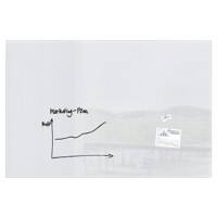 Sigel Artverum Glastafel Magnetisch Einseitig 180 (B) x 120 (H) cm Weiß