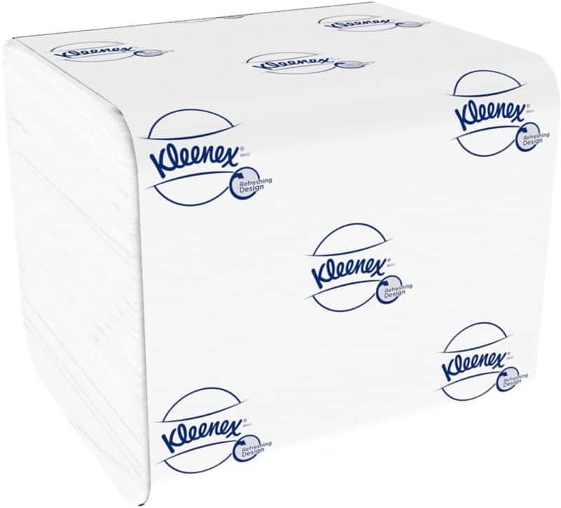 Kleenex Recycelt 100% Toilettenpapier 2-lagig 8408 36 Stück à 200 Blatt
