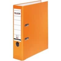 Falken PP-Color Ordner A4 80 mm Orange 2 Ringe Pappkarton, PP (Polypropylen)