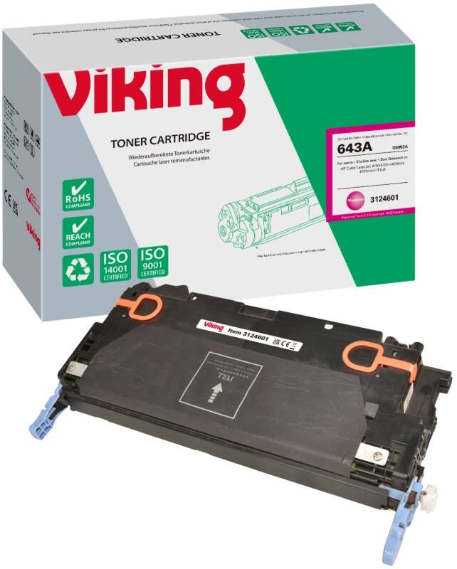 Viking 643A Kompatibel HP Tonerkartusche Q5953A Magenta
