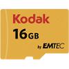 Kodak Micro SDHC Speicherkarte microSDHC 16 GB