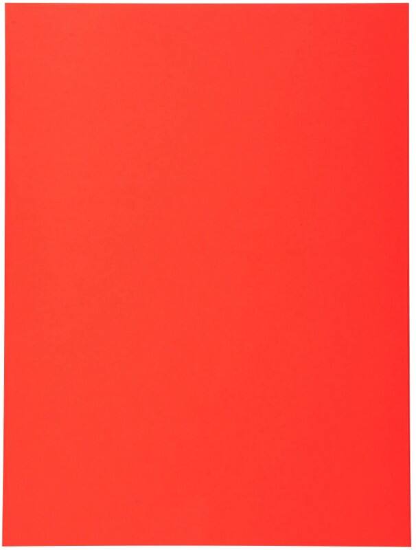 Exacompta Forever Ordnungsmappe DIN A4 Rot Manila Recycelt 100% 170 g/m² 100 Stück