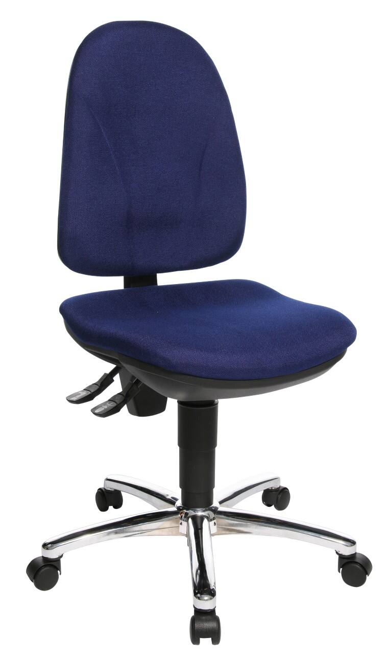 TOPSTAR Ergonomischer Bürostuhl Point 30 Stoff Blau
