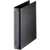 Leitz Ringbuch A5 Karton, Polypropylen 2 Ringe 25 mm Schwarz
