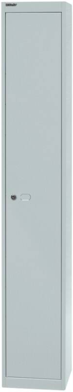 Bisley Metall Schließfach 1 Tür 1 abteile Schlüssel 305 x 305 x 1.802 mm Hellgrau
