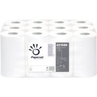 Papernet Handtuchrolle Zentralentnahme 1-lagig Gerollt Weiß 12 Rollen à 117 m