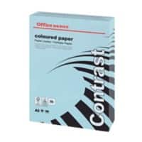 Office Depot DIN A3 Farbiges Papier Blau 80 g/m² Glatt 500 Blatt