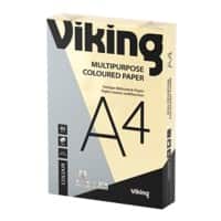 Office Depot DIN A4 Farbiges Papier Creme 80 g/m² Glatt 500 Blatt