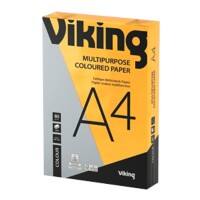 Viking A4 Farbiges Papier Orange 80 g/m² Glatt 500 Blatt