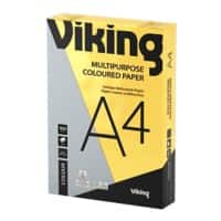 Office Depot DIN A4 Farbiges Papier Gelb 160 g/m² Glatt 250 Blatt