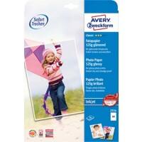 AVERY Zweckform Inkjet Fotopapier Glänzend A4 125 g/m² Weiß 20 Blatt