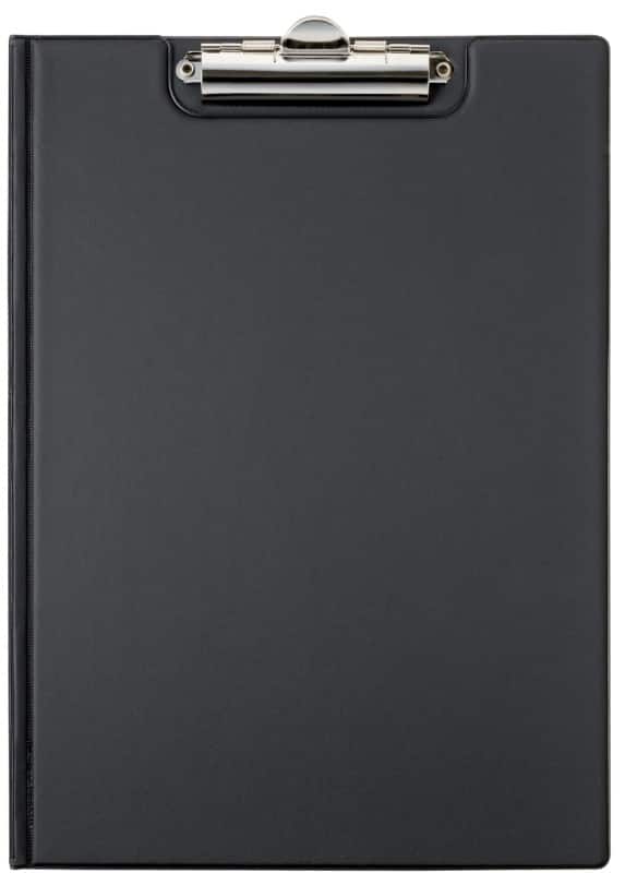 DURABLE Klemmbrettmappe Standard Schwarz A4 23,5 x 1,55 x 33 cm PVC (Polyvinylchlorid)