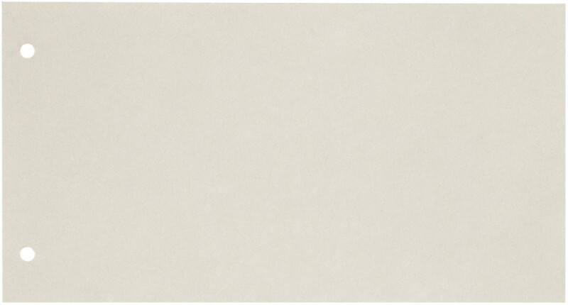 Djois Infinio Trennstreifen A4 Grau Pappkarton Rechteckig 500 Stück