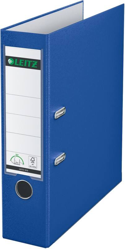 Leitz 180° Breit Ordner A4 82 mm Dunkelblau 2 Ringe 1010 Kunststoff Glatt Hochformat