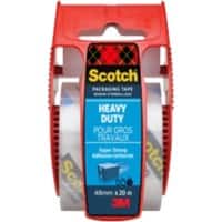 Scotch Verpackungsklebeband & Abroller 3253250 50 mm x 20 m Transparent