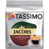 Tassimo Crema Classico Kaffeekapseln 16 Stück à 7 g