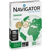 Navigator DIN A3 Kopier-/ Druckerpapier 80 g/m² Glatt Weiß 500 Blatt