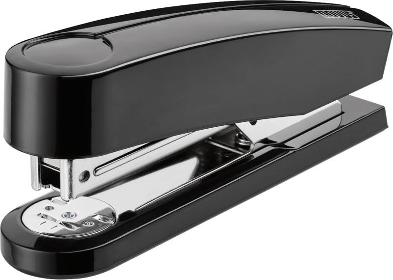 Novus NOVUS OFFICE Heftgerät B 2 Halbstreifen 25 Blatt Schwarz 24/6, 26/6 Kunststoff, Metall