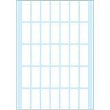 HERMA 2350 Vielzwecketiketten Weiß 12 x 30 mm 32 Blatt à 32 Etiketten