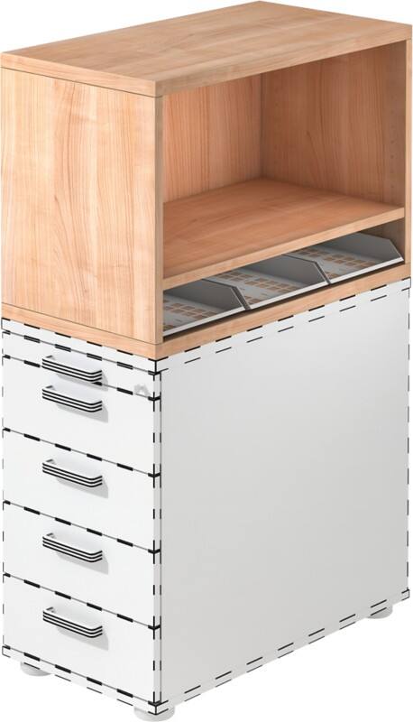 Hammerbacher Aufsatz SCA1NAT Walnuss