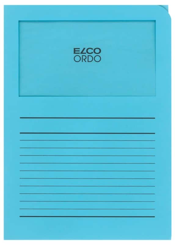 Elco Ordo Classico Ordnungsmappe DIN A4 Hellblau Papier 120 g/m² 100 Stück
