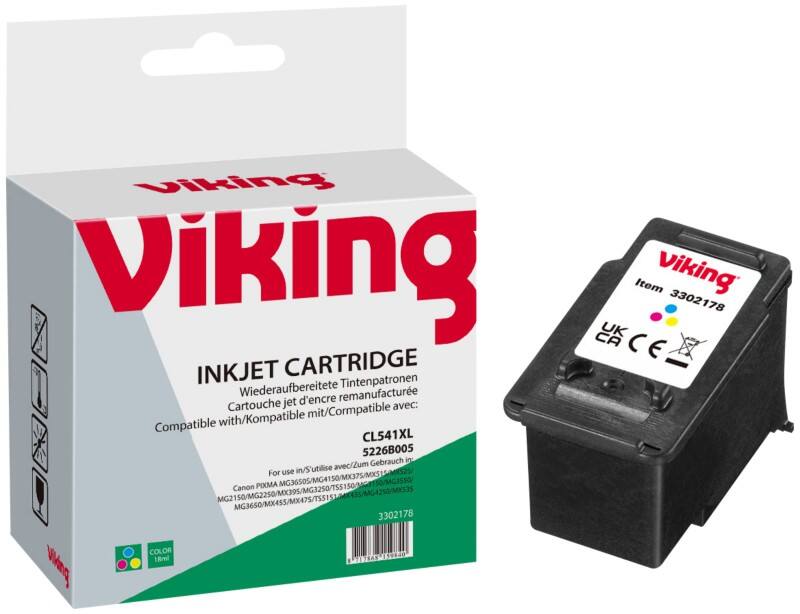 Viking CL-541 XL Kompatibel Canon Tintenpatrone 3 Farbig