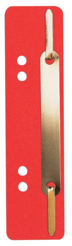 Heftstreifen Rot Recyclingkarton kurz 3,4 x 15 cm 100 Stück