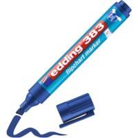 edding 383 Flipchart Marker Breit Keilspitze Blau