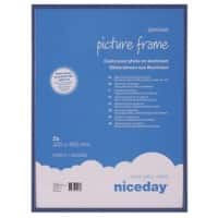 Niceday Bilderrahmen 2 Stück A3 Blau 400 x 300 mm 2 Stück