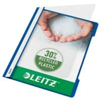 Leitz Standard Plastik-Schnellhefter 4191 A4 PVC 60 Blatt Blau