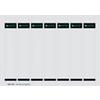 Leitz PC-beschriftbare Kartonrückenschilder 1681 Für Leitz 1015 Qualitäts-Ordner Hellgrau 31 x 190 mm 175 Stück