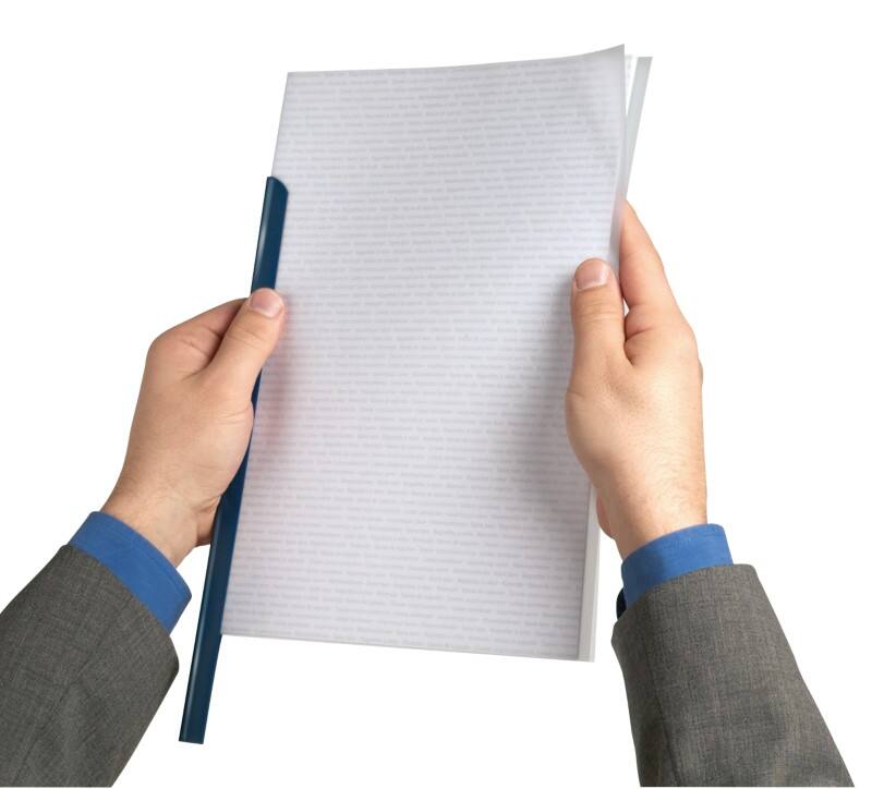 DURABLE Klemmschienenhülle 291919 DIN A4 Transparent PVC 210 x 297 mm 50 Stück