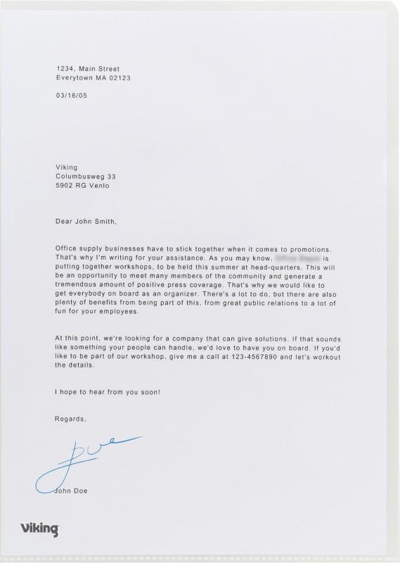 Viking Premium Stark Klarsichthülle A4 Glasklar Transparent PP (Polypropylen) 145 Mikron 25 Stück