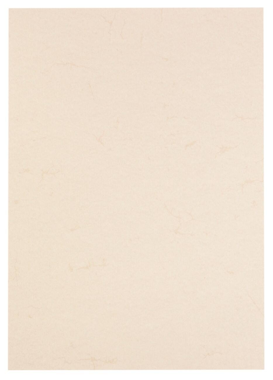 Papyrus Struktur Briefpapier DIN A4 190 g/m² Beige 50 Blatt