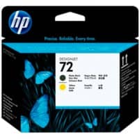 HP 72 Original Druckkopf C9384A Matt Schwarz, Gelb