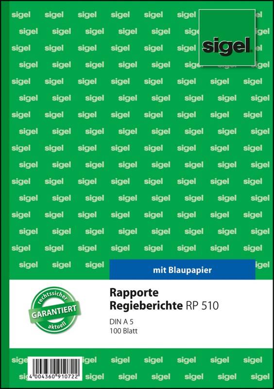 Sigel Geschäftsbuch RP510 DIN A5 100 Blatt