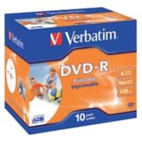 Verbatim DVD-R Jewel Case 4.7 GB 10 Stück