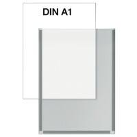 Kerkmann Inforahmen Kunststoff 590 (B) x 1,7 (T) x 840 (H) mm Transparent Metropol