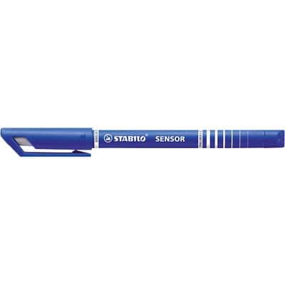 STABILO SENSOR Fineliner 0.3 mm Nadelspitze Blau Sensor 189