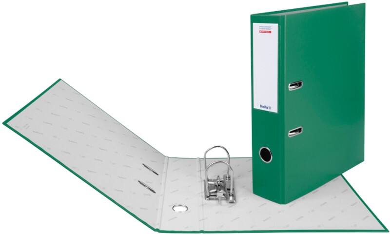 Biella Breit Ordner A4 70 mm Grün 2 Ringe 10341730U Kunststoff Hochformat