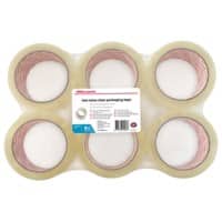Office Depot Verpackungsklebeband Industrial 48 mm x 66 m Transparent 6 Rollen