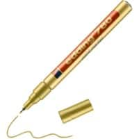 edding 780 Permanent Lackmarker Gold Extra Fein Nadelspitze 0,8 mm