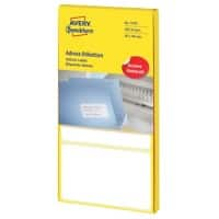 AVERY Zweckform Adressetiketten 3345 Weiß 95 x 48 mm 94 Blatt à 3 Etiketten