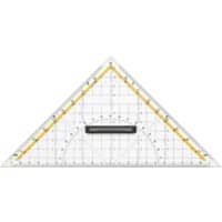 Office Depot Geometriedreieck Transparent 25 cm