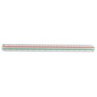 Office Depot Dreieckskala Lineal Kunststoff 30 cm  1:100, 1:200, 1:250, 1:300, 1:400, 1:500