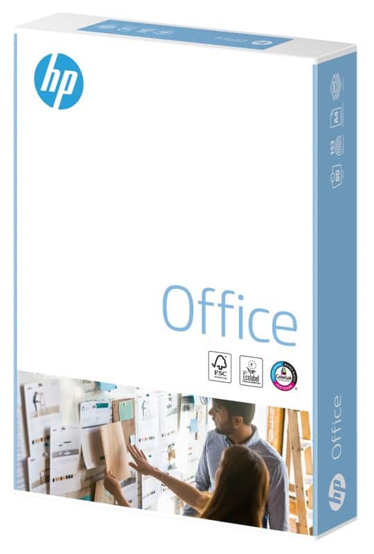 HP Office A4 Druckerpapier Weiß 80 g/m² Glatt 500 Blatt
