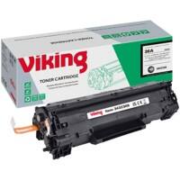 Viking 36A Kompatibel HP Tonerkartusche CB436A Schwarz